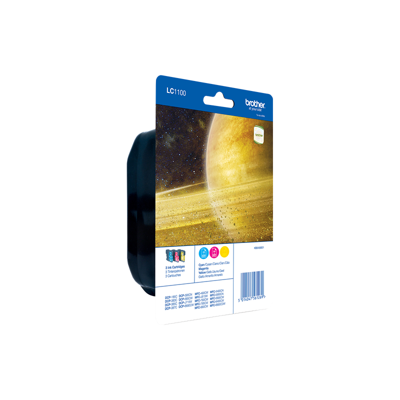 Brother LC1100 Multipack 3 Cartouches Originales