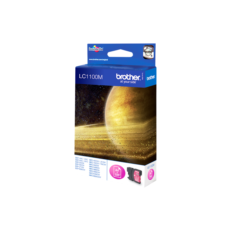 Brother LC1100M Cartouche Magenta Originale