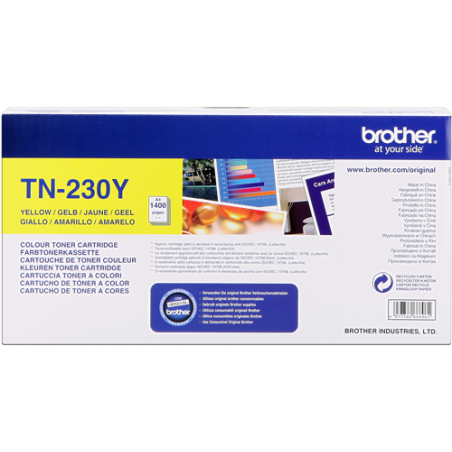 Brother TN-230Y Toner Jaune Original 