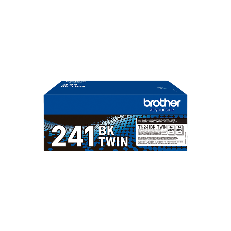 Brother TN241BK TWIN Multipack Noir Original