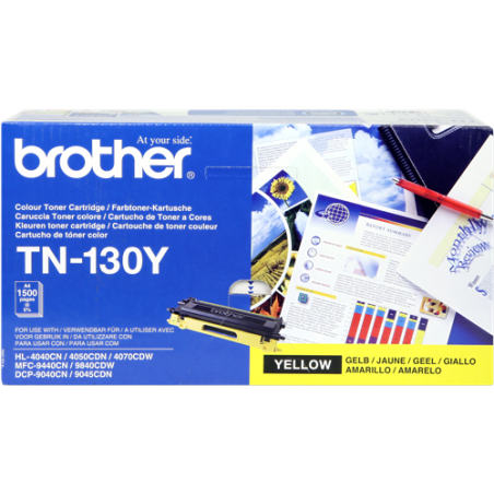 Brother TN-130Y Toner Jaune Original 