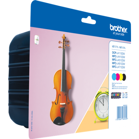 Brother LC125XL / LC127XL Multipack 4 Couleurs Original 