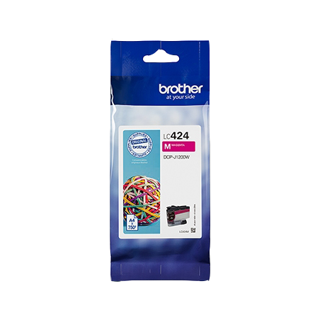 Brother LC424M Cartouche Magenta Originale 