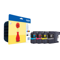 Brother LC121 Multipack 4 Couleurs Original 