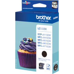 Brother LC123BK Cartouche Noir Originale 