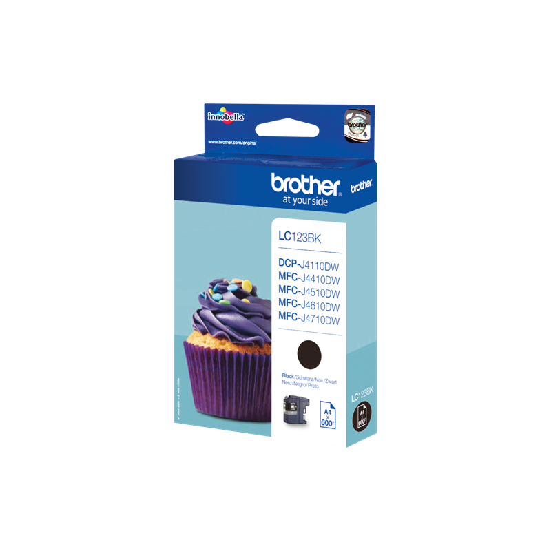 Brother LC123BK Cartouche Noir Originale