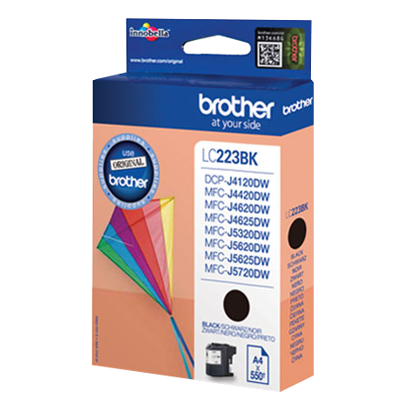 Brother LC223BK Cartouche Noir Originale 