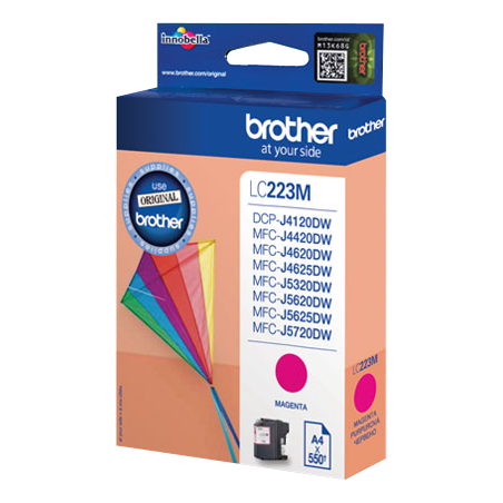 Brother LC223M Cartouche Magenta Originale 