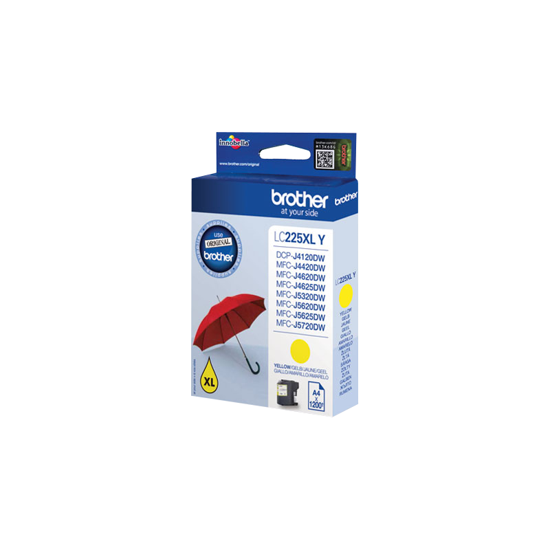 Brother LC225XL Y Cartouche Jaune Originale