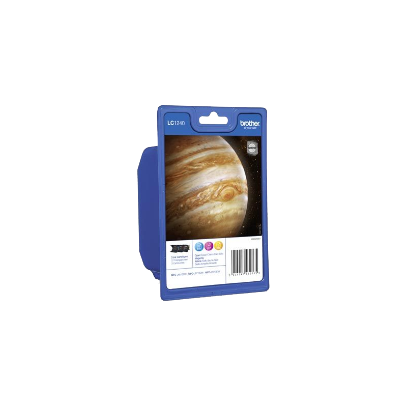 Brother LC1240 Multipack 3 Couleurs Original