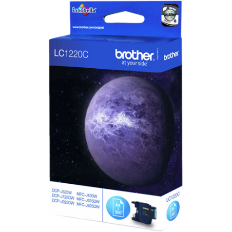 Brother LC1220C Cartouche Cyan Originale 