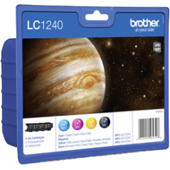 Brother LC1240 Multipack 4 Couleurs Original 