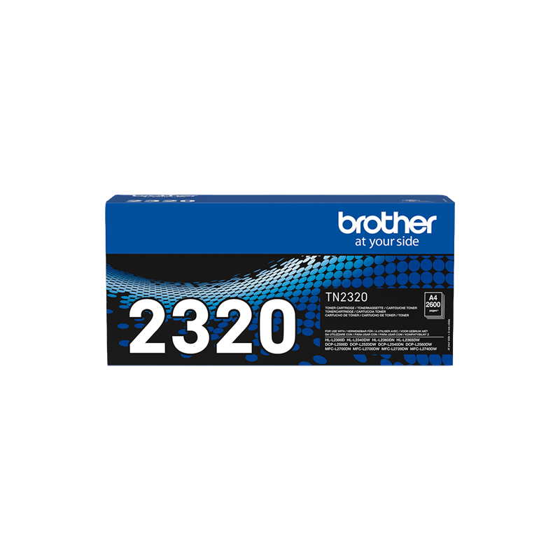 Brother TN-2320 Toner Noir Original