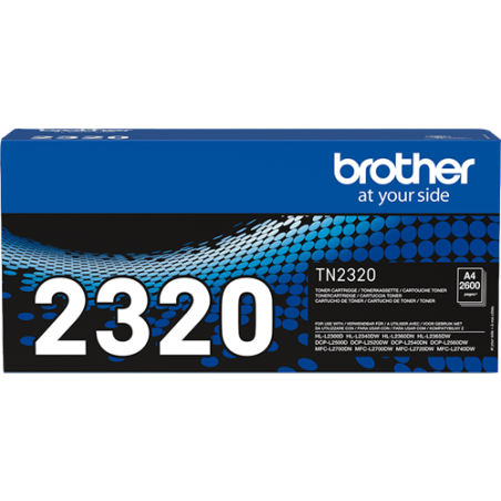 Brother TN-2320 Toner Noir Original 