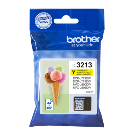 Brother LC3213Y Cartouche Jaune Originale 
