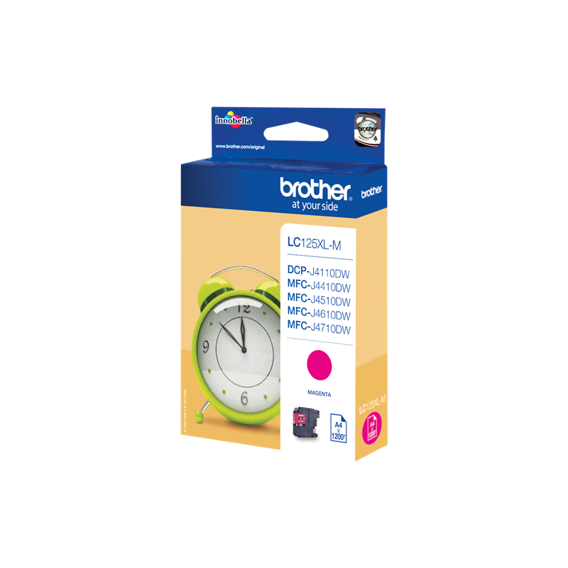 Brother LC125XLM Cartouche Magenta Originale