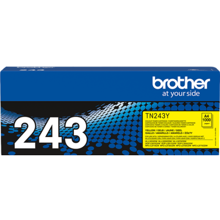 Brother TN-243Y Toner Jaune Original 