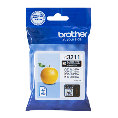 Brother LC3211BK Cartouche Noir Originale 