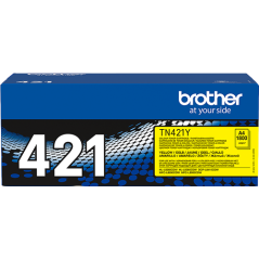 Brother TN-421Y Toner Jaune Original 