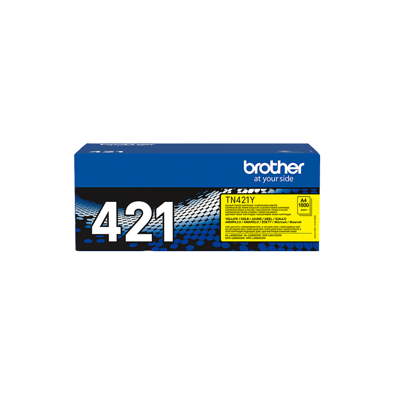 Brother TN-421Y Toner Jaune Original