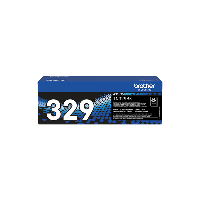 Brother TN-329BK Toner Noir Original
