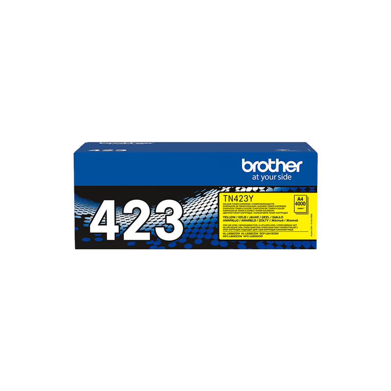 Brother TN-423Y Toner Jaune Original