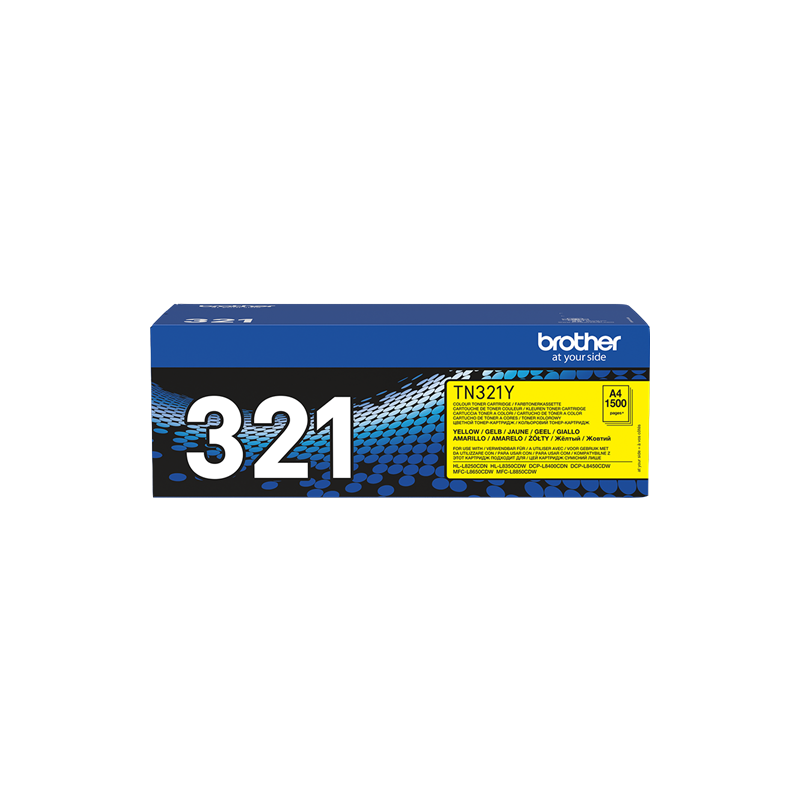 Brother TN-321Y Toner Jaune Original