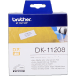 Brother DK-11208 Étiquettes Noir sur Blanc Originales