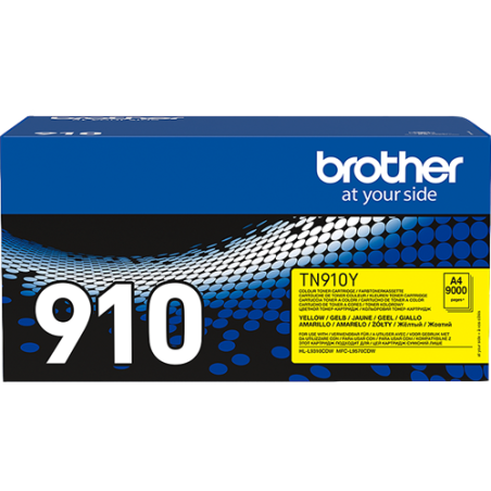 Brother TN-910Y Toner Jaune Original 