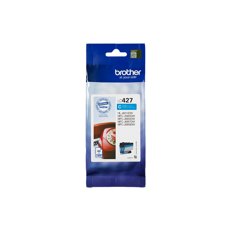 Brother LC427C Cartouche Cyan Originale