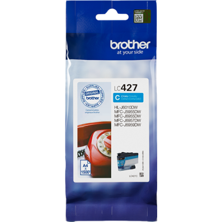 Brother LC427C Cartouche Cyan Originale 