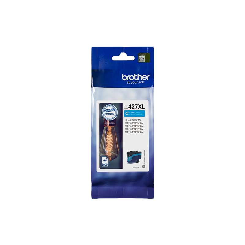 Brother LC427XLC Cartouche Cyan Originale