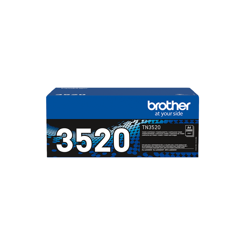 Brother TN-3520 Toner Noir Original