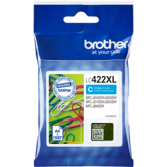 Brother LC422XLC Cartouche Cyan Originale 