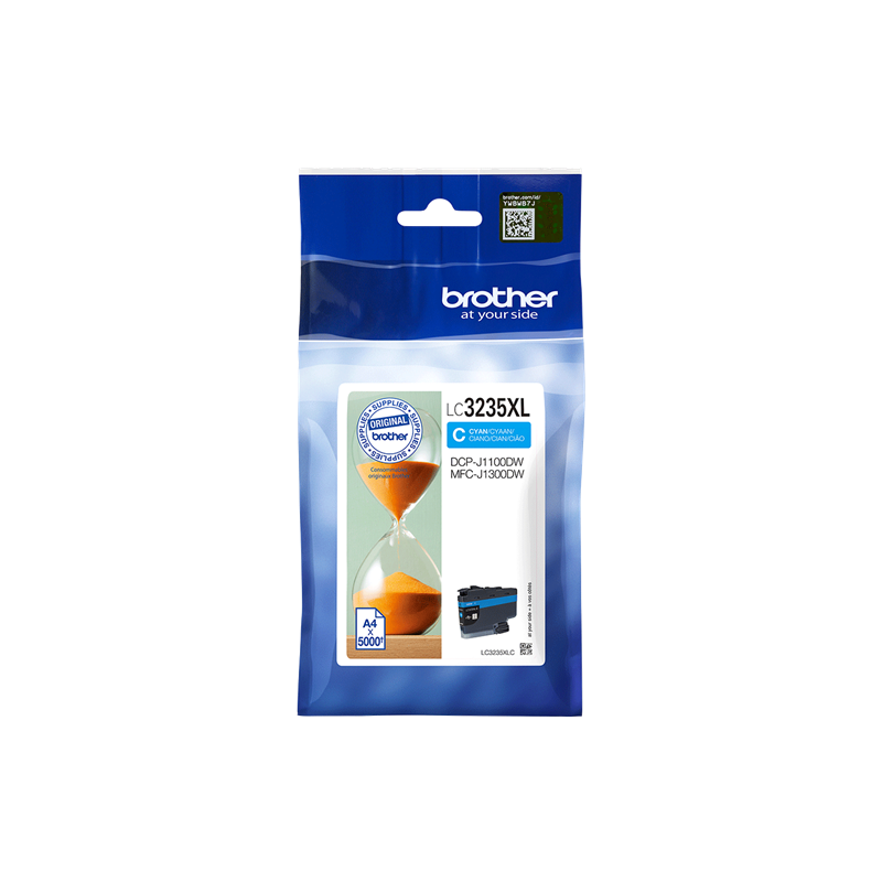 Brother LC3235XLC Cartouche Cyan Originale