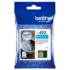 Brother LC422C Cartouche Cyan Originale 