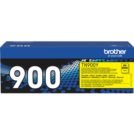 Brother TN-900Y Toner Jaune Original 