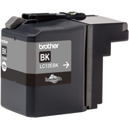 Brother LC12EBK Cartouche Noir Originale 