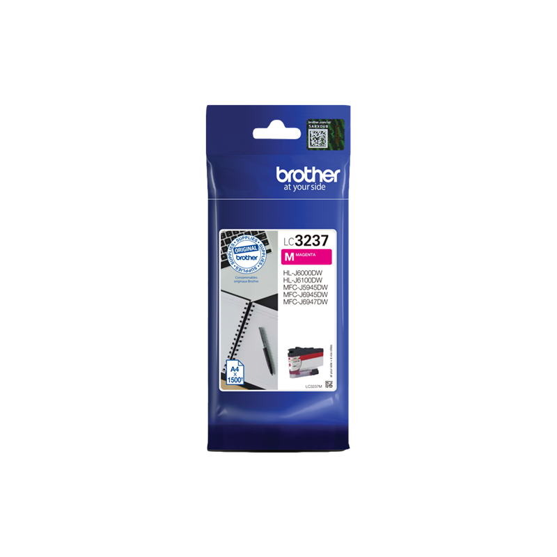 Brother LC3237M Cartouche Magenta Originale