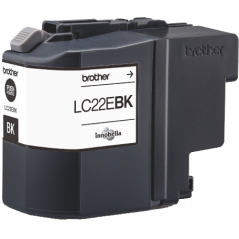 Brother LC22EBK Cartouche Noir Originale 