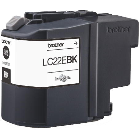 Brother LC22EBK Cartouche Noir Originale 