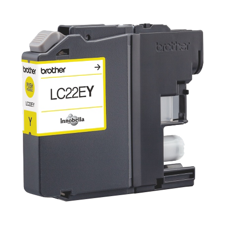 Brother LC22EY Cartouche Jaune Originale 