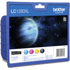 Brother LC1280XL Multipack 4 Couleurs Original 