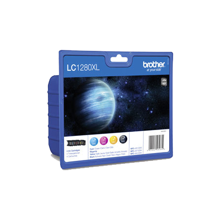 Brother LC1280XL Multipack 4 Couleurs Original 