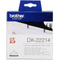Brother DK-22214 Étiquettes Noir sur Blanc Originales