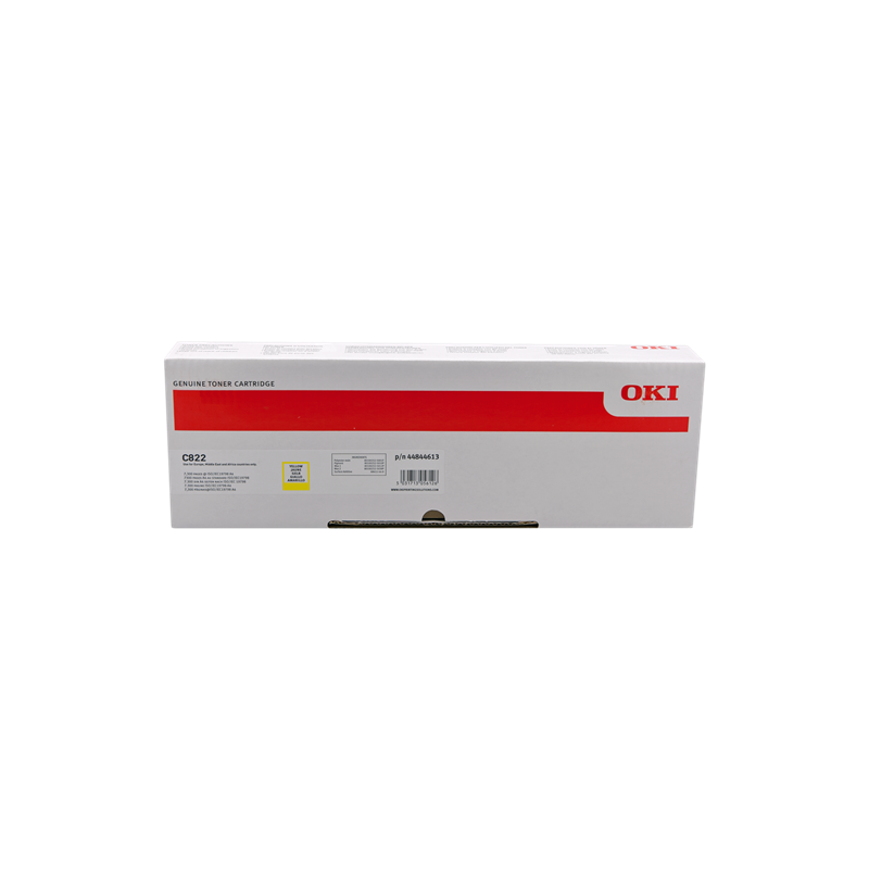 OKI 44844613 Toner Jaune Original
