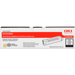 OKI 44059108 Toner Noir Original 