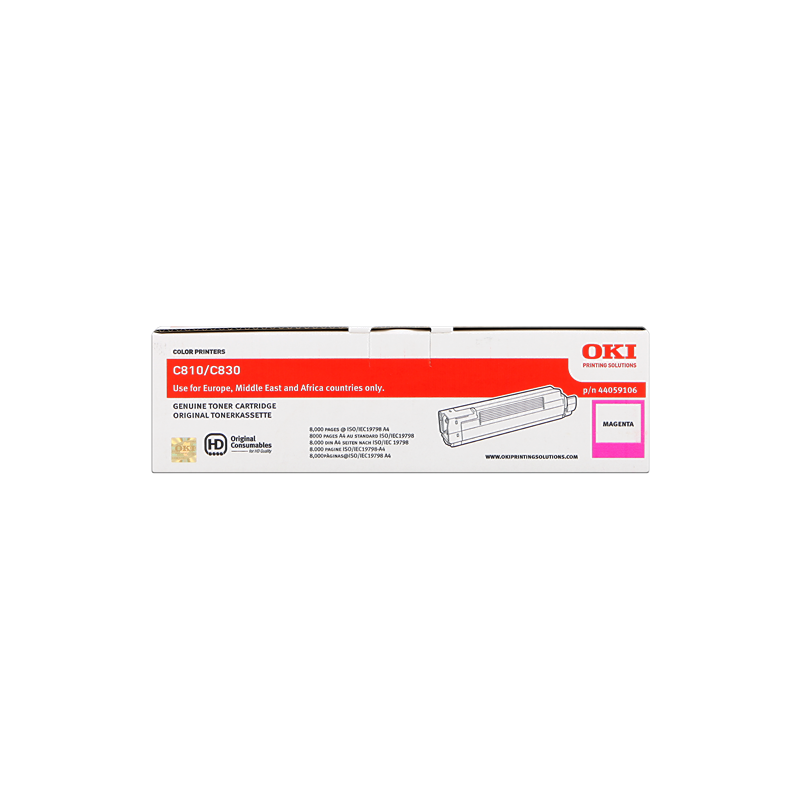 OKI 44059106 Toner Magenta Original