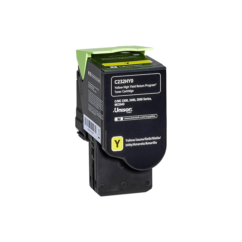 Lexmark C232HY0 Toner Jaune Original