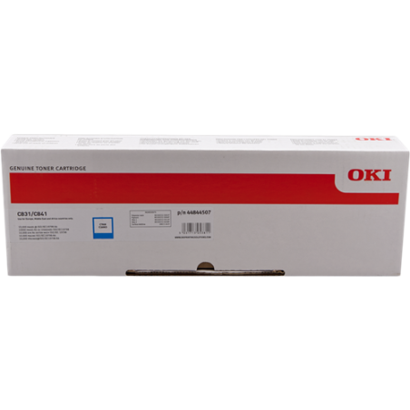 OKI 44844507 Toner Cyan Original 